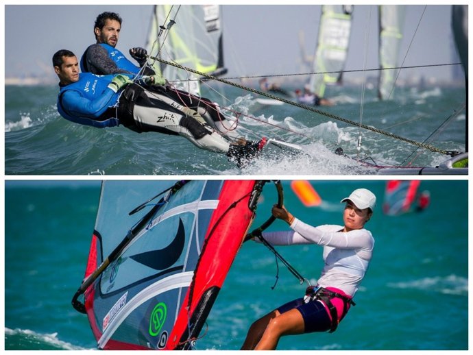   La Regatista Española Blanca Manchón Y Los Hermanos Paz Accedieron Al Podio De