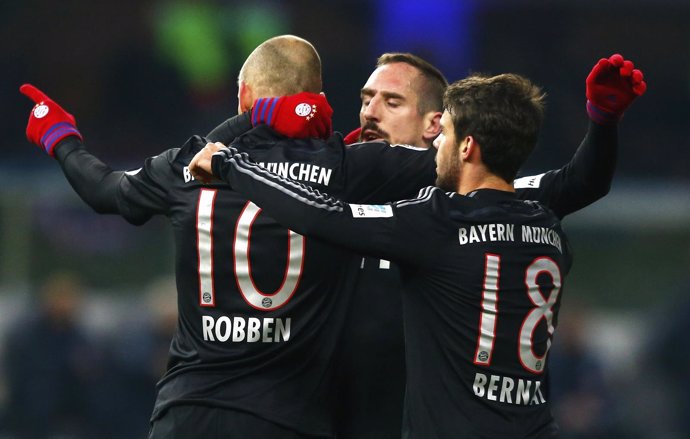 Robben dispara al líder Bayern