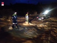 Las lluvias continúan afectando a la Comunitat y descargan 49 litros en cuatro horas en el norte de Alicante