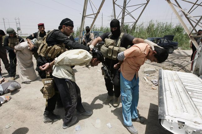 Detenciones en Irak a supuestos miembros de Estado Islámico.