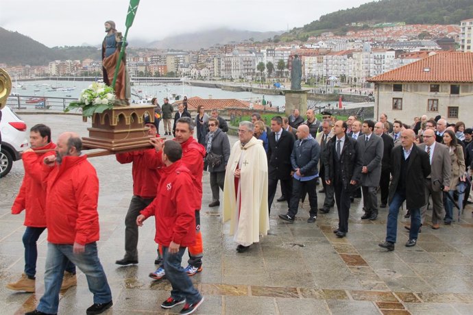 Diego en Castro, en las fiestas de San Andrés 