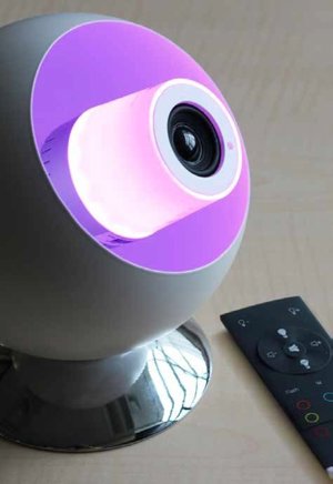 StriimLIGHT, una bombilla LED de colores que es altavoz bluetooth