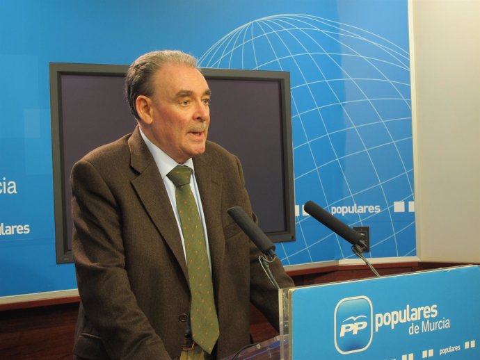 El senador del PP, José Joaquín Peñarrubia
