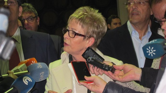 La consejera de Agricultura y Pesca de la Junta de Andalucía, Elena Víboras.