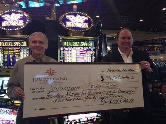 Un hombre de Las Vegas dona 14 millones de dólares ganados en un casino