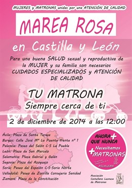 Cartel de Marea Rosa. 