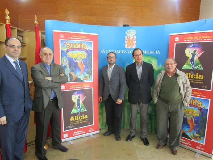 Presentación de las obras para toda la familia esta Navidad en Murcia
