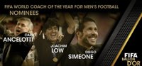 Ancelotti, Simeone y Löw, candidatos a mejor entrenador