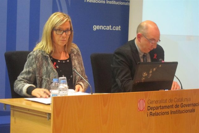 Joana Ortega y Joan Cañada
