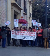 Cotino llega al TSJCV para declarar por la visita del Papa