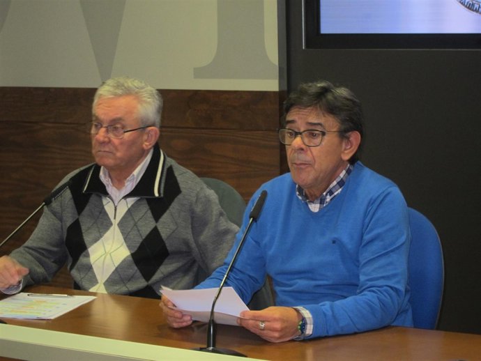 Emilio Huerta y Roberto Sánchez de IU Oviedo