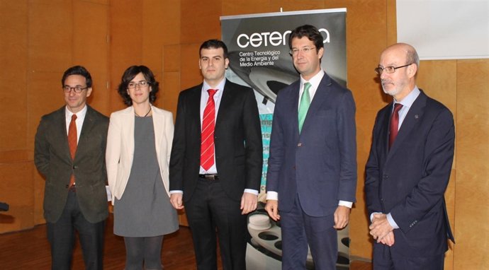 Juan Carlos Ruiz con los premiados de los Premio Innpulsa