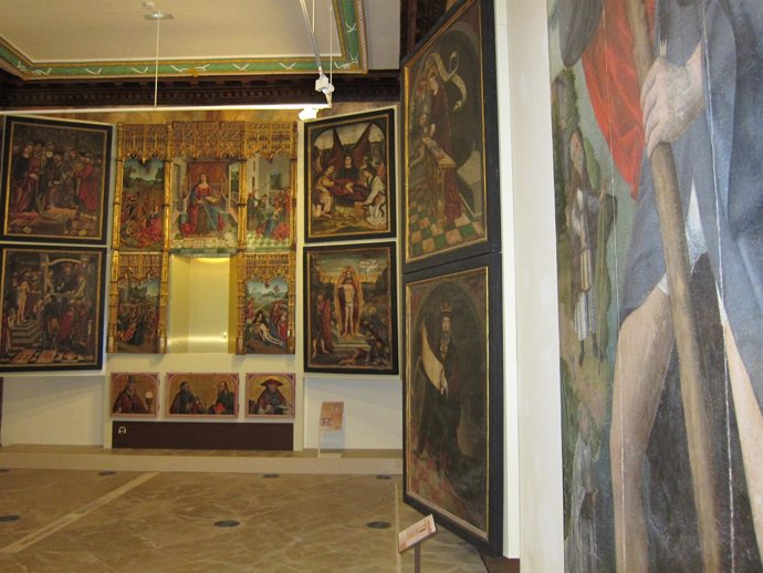 Retablos en las salas capitulares de la Catedral de Salamanca