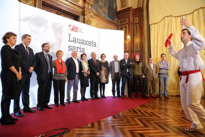 Premios Lauaxeta 2014