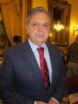 El vicepresidente primero de la Diputación, Salvador Fuentes