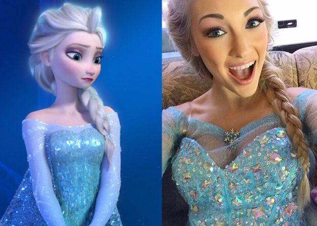 ¿Conoces A La Elsa De Frozen En La Vida Real? 