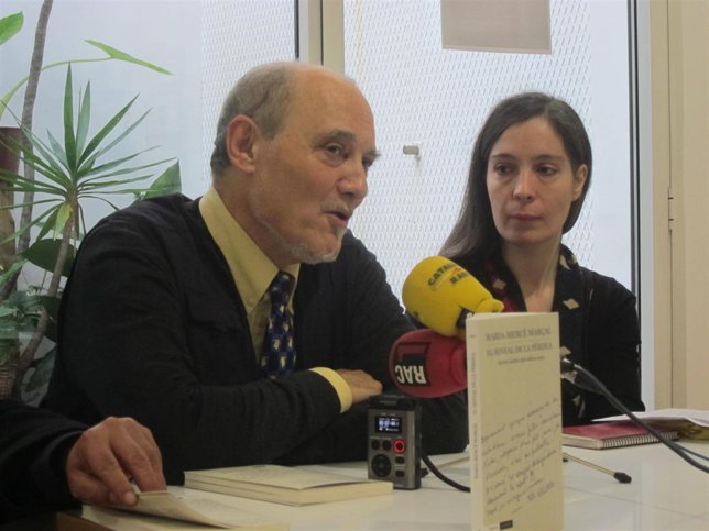 El profesor Jean-Paul Goujon y Heura Marçal