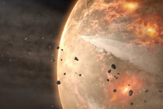 Aluvión de meteoritos en la Tierra primitiva