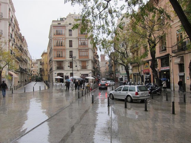 Lluvias en Valencia