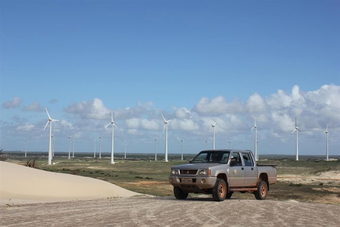 Parque eólico de Iberdrola en Brasil