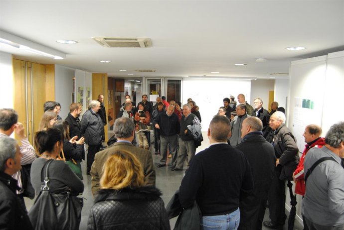 Inauguración de la exposición del proyecto Efidistrict.