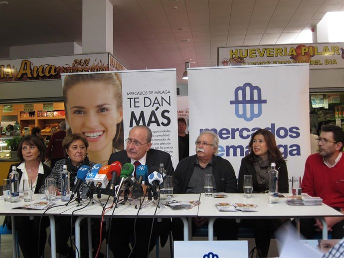 Presentación de la nueva imagen de marca de los mercados municipales de Málaga