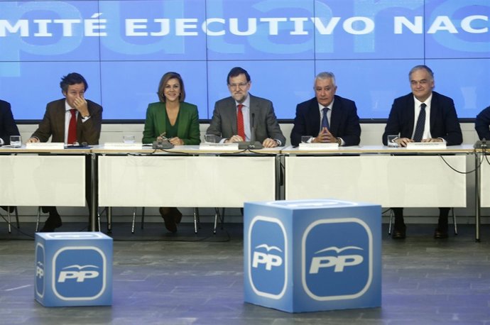 Mariano Rajoy preside el Comité Ejecutivo Nacional del PP