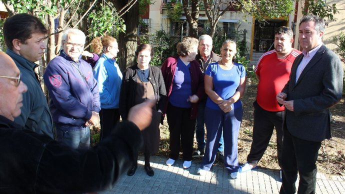 Espadas en el Polígono Sur.