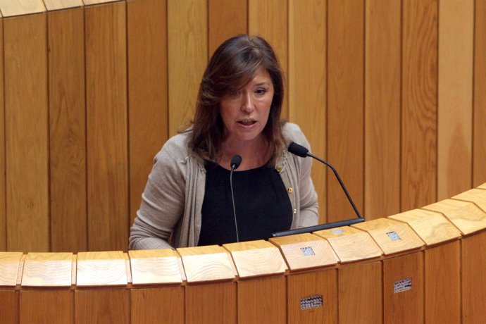  Beatriz Mato comparece en el Parlamento de Galicia.