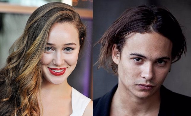 Frank Dillane y Alycia Debnam Carey en el spin-off de TWD