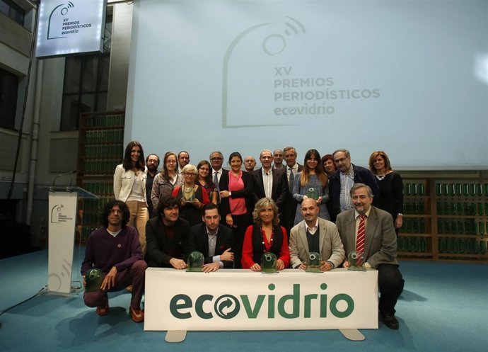 Premiados XV Premios Periodísticos Edición Ecovidrio