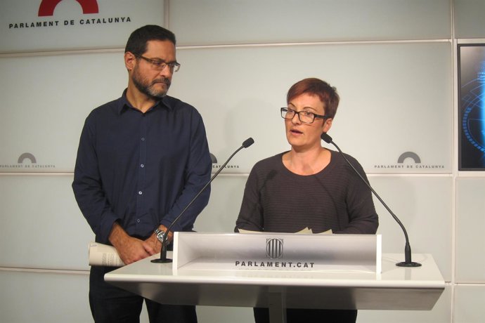 Josep Vendrell y Marta Ribas