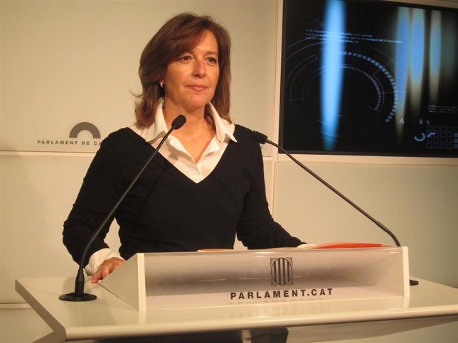 Carina Mejías (C's) en rueda de prensa