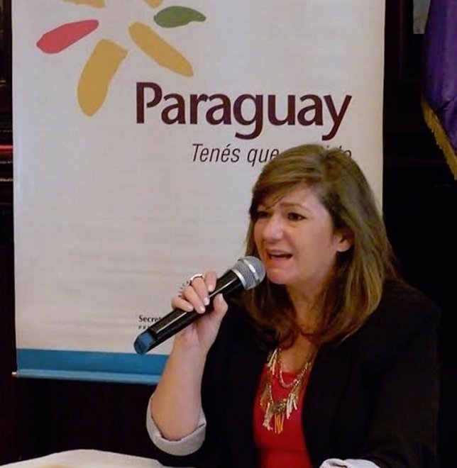 Marcela Bacigalupo, ministra de Turismo de Paraguay