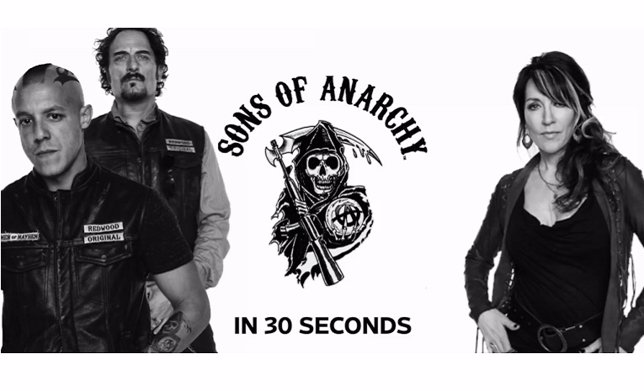 Los protagonistas de Sons of Anarchy explican la serie en 30 segundos