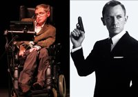 Stephen Hawking quiere ser un villano de James Bond