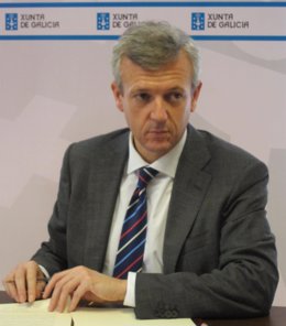 El vicepresidente de la Xunta, Alfonso Rueda