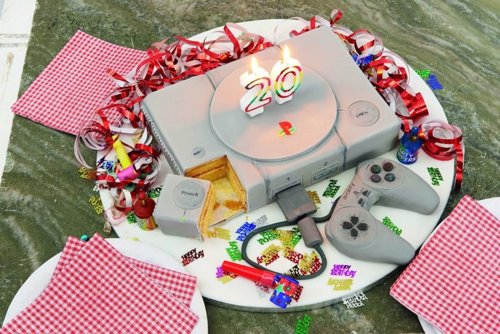 Tarta PlayStation 20 aniversario
