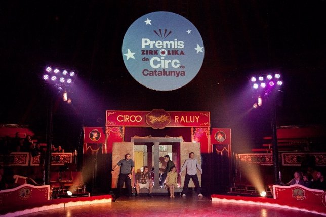 La carpa del Circ Raluy en 'La Nit del Circ', donde se entregarán los premios