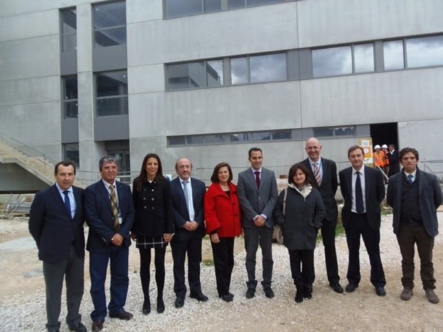 Visita obras hoispital comarcal ronda