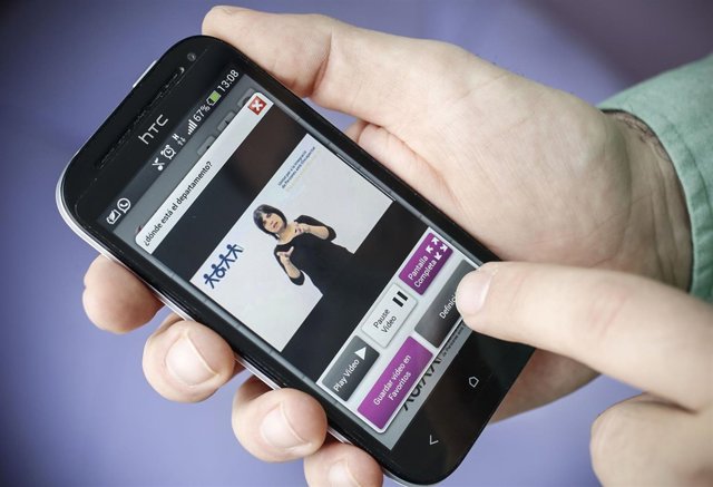 App de lengua de signos de la UV