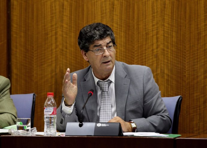 Diego Valderas, en comisión parlamentaria