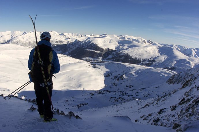 Esquí, estación, Andorra, Grand Valira