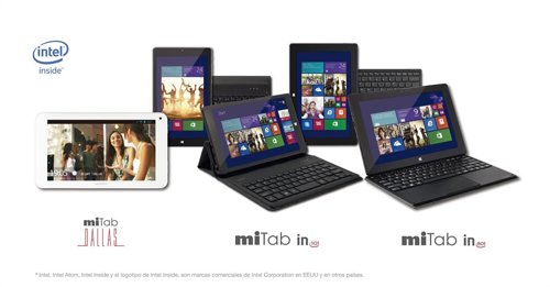 Tabletas Wolder con procesador Intel