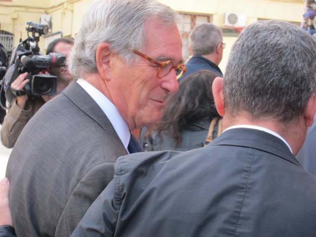 El alcalde Xavier Trias en Can Batlló