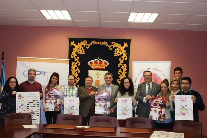 Presentación de campaña de Navidad en apoyo al comercio de Alcalá de Guadaíra.