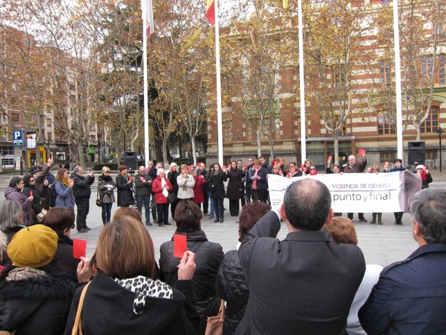 Imagen de la concentración de hoy