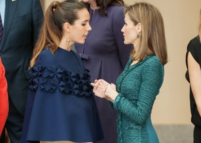 REINA LETIZIA CON ONA CARBONELL 