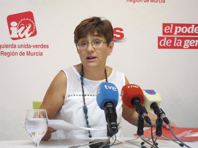  La Portavoz De IU-Verdes En El Ayuntamiento De Murcia, Esther Herguedas