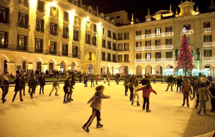 Pista de Hielo en Santander